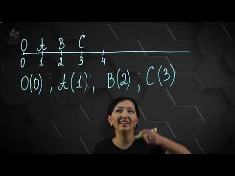 Видео: Координаталық сәуле. Натурал сандарды және нөл санын координаталық сәуледе кескіндеу. 5 сынып.