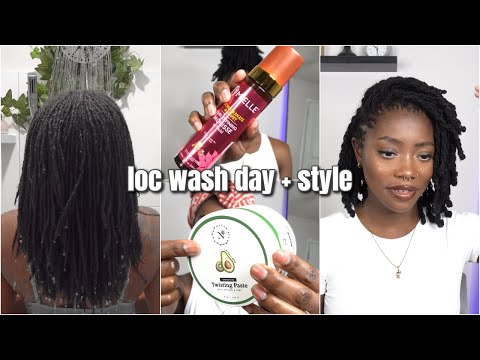 Видео: День мытья волос + стиль скручивания двух прядей