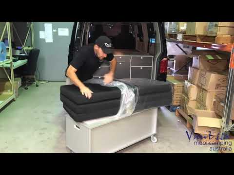 Видео: Переделка Volkswagen T6 Caravelle в кемпервэн за считанные минуты