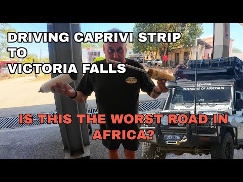 Видео: Это худшая дорога в Африке? Путешествие по Африке | Defender Overland Adventure