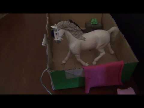 Видео: Обзор моего КСК "Happy horse" для лошадей Schleich