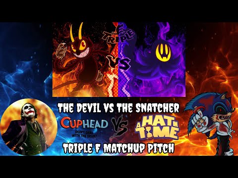 Видео: Дьявол против Похитителя (Капхед против Шляпы во времени) Triple F Matchup Pitch при участии @jos...