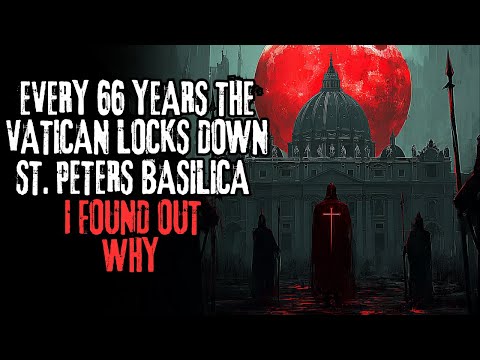 Видео: «Каждые 66 лет Ватикан закрывает собор Святого Петра. Я узнал, почему» Creepypasta