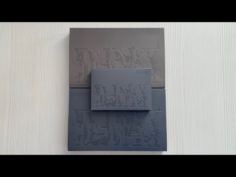 Видео: Распаковка альбома Agust D (SUGA) / Unboxing album Agust D (SUGA) D-DAY