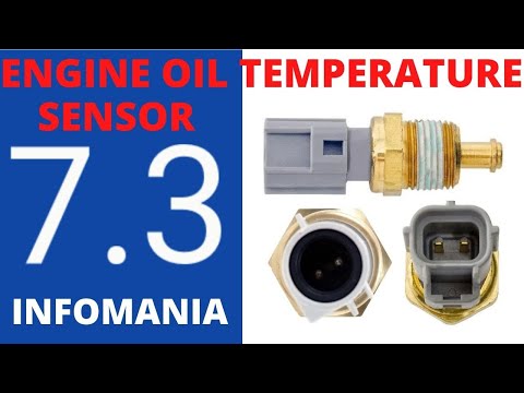 Видео: 7.3 ДАТЧИК ТЕМПЕРАТУРЫ МАСЛА ДВИГАТЕЛЯ POWERSTROKE..................................
