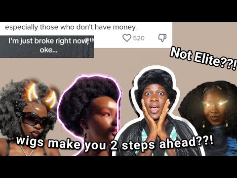 Видео: Дискриминация в отношении натуральных волос в культуре париков теперь является поддельным классом...