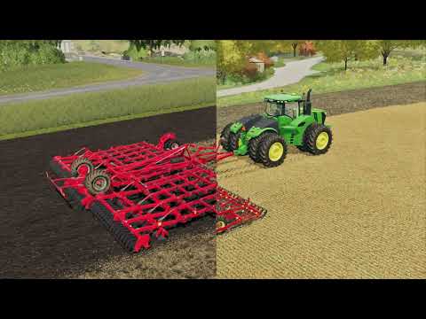 Видео: Сравнение: Farming Simulator 22 vs Farming Simulator 19