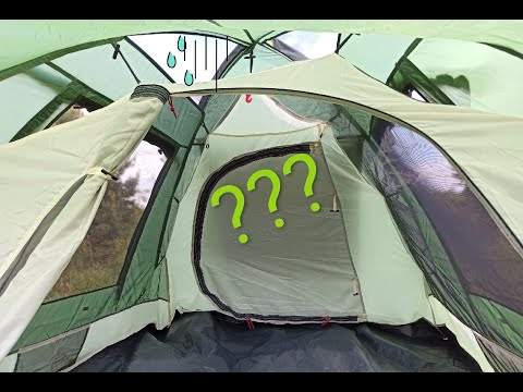 Видео: Палатка 3-местная Outventure CADAQUES 3