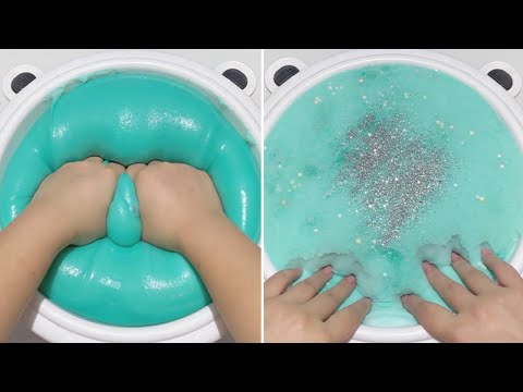 Видео: Самые расслабляющие и приятные видео со слаймами #356 //Быстрая версия // Слайминг //