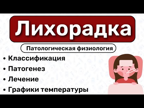 Видео: Лихорадка: патогенез, стадии, графики температуры, пирогены / Патологическая физиология