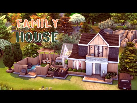 Видео: Большой династийный дом Симс 4🌳Large family home The Sims 4 | Строительство | NO CC