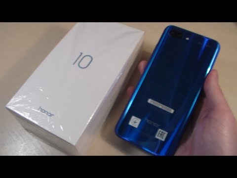 Видео: Обзор Honor 10 (COL-L29) 4/128GB