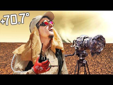 Видео: САМОЕ ЖАРКОЕ МЕСТО в Мире (70.7°C) ПУСТЫНЯ ЛУТ