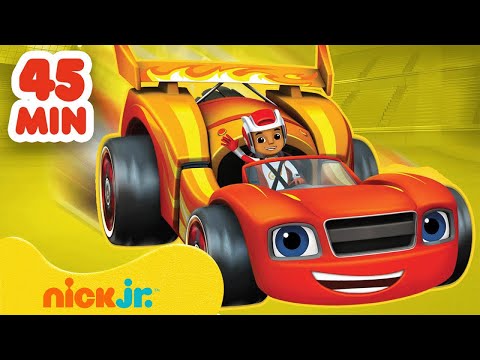 Видео: Вспыш и чудо-машинки | 45 минут лучших гонок Вспыша! | Nick Jr. Cyrillic