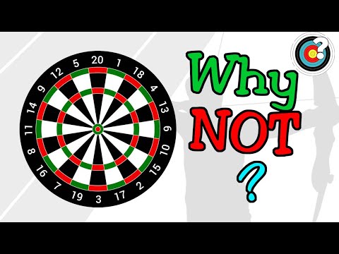 Видео: Почему в стрельбе из лука не используются мишени-дротики?