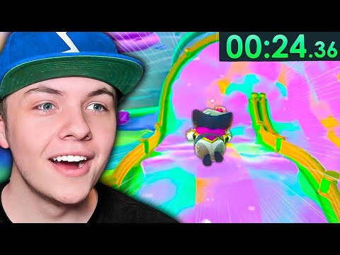 Видео: САМЫЕ БЫСТРЫЕ скоростные прохождения Fall Guys 2!