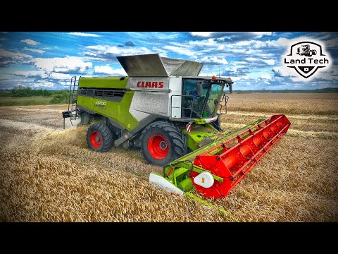 Видео: Новый комбайн CLAAS LEXION 8700 – каков он в реальной работе? Большое интервью с механизатором!