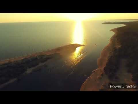 Видео: Устье реки Олонка и Ладожского озера, август 2022