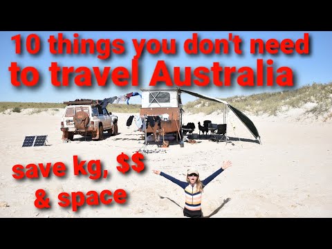 Видео: 10 вещей, которые нам не понадобились в путешествии по Австралии, и чем мы их заменили. Экономьте...