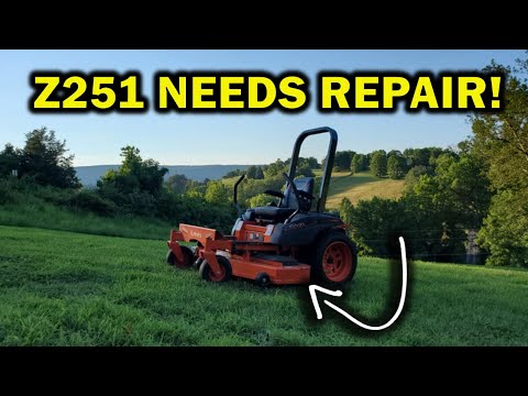 Видео: Kubota Z251 — комплексное обслуживание и ремонт палубы