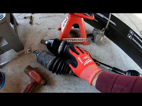 Видео: Инструкция: установка оси Can Am Defender Demon HD // ++Съёмник оси Slide