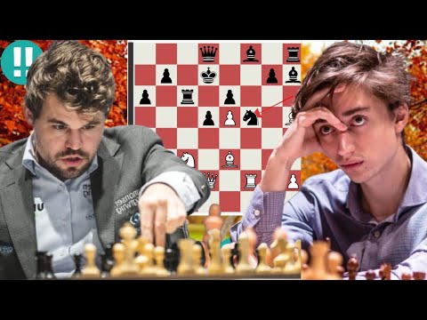 Видео: Магнус Карлсен против Даниила Дубова — шахматная партия, полная фейерверков!