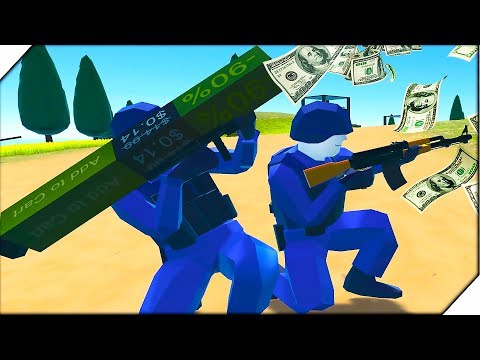 Видео: ЗАСЫПАЛ ВСЕХ ДЕНЬГАМИ - Игра Ravenfield Базука