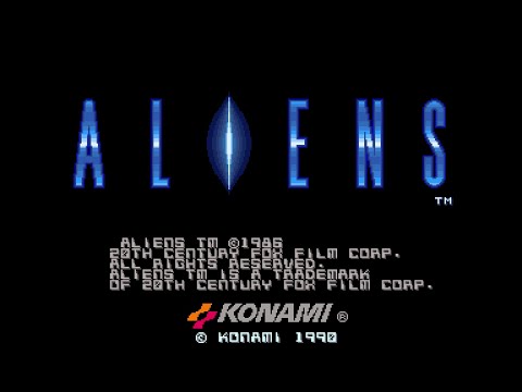 Видео: ЧУЖИЕ - ALIENS (ARCADE) - Прохождение на аркадном автомате (MAME)