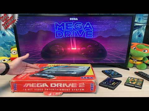 Видео: Нашёл Сегу в мусоре давайте проверим - обзор и проверка ( Sega Mega Drive 2 )