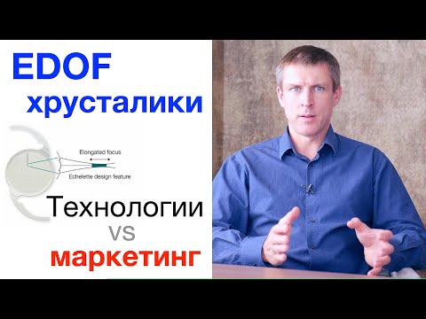 Видео: Честный EDOF хрусталик: технологии и маркетинг