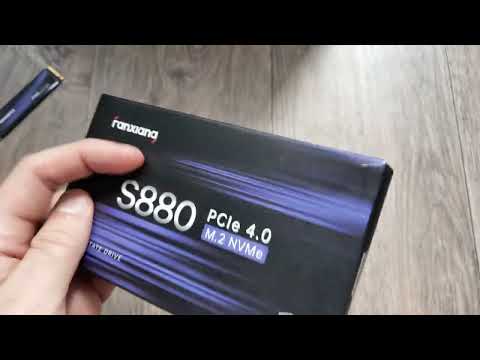 Видео: Обзор быстрого NVMe SSD накопителя Fanxiang S880, объёмом 2ТБ (Review of Fanxiang S880)