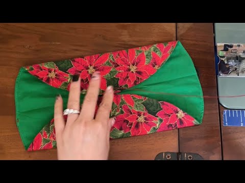Видео: Вы захотите сделать это прямо сейчас после просмотра этого видео/урока по шитью легкого рождестве...