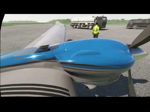 Видео: Обзор и полет на Diamond Aircraft DA62 в MSFS 2020 c VR. NDB заход