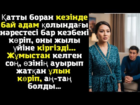 Видео: Қатты боран кезінде бай адам қолындағы нәрестесі бар кезбені көріп, оны жылы үйіне кіргізді...