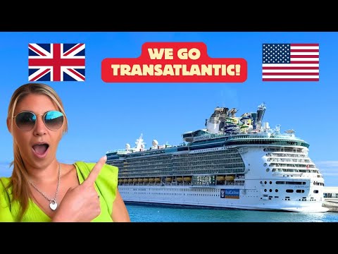 Видео: День путешествия!! Наш грандиозный трансатлантический круиз начинается!!!