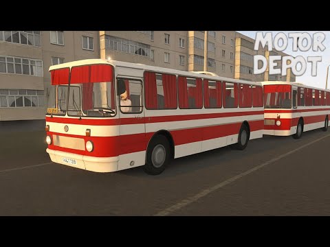 Видео: ЛАЗ 699Р ПО МАРШРУТУ СЕРПОВ ЛАПТАРЫ МОРАШИ АДРИН В MOTOR DEPOT