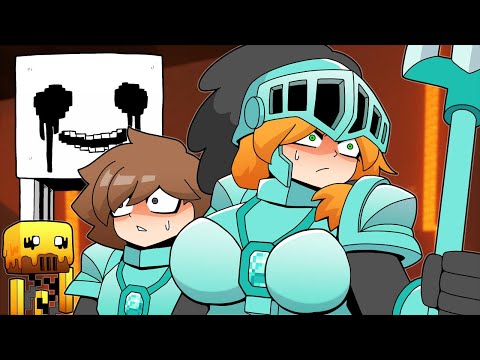 Видео: Стив и Алекс против адских монстров | майнкрафт аниме