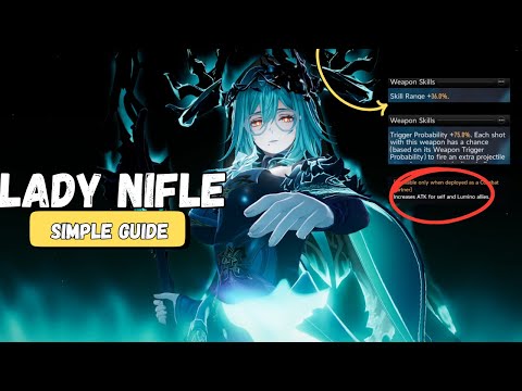 Видео: Руководство по LADY NIFLE, оружие, боевые партнёры, гениэмоны и многое другое | Duet Night Abyss ...