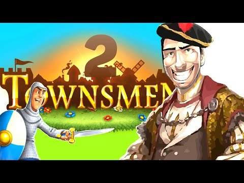 Видео: Townsmen ► #2 | КАК УСТРОИТЬ РЫЦАРСКИЙ ТУРНИР! ► часть 2