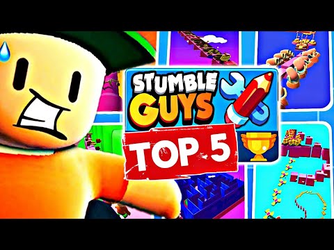 Видео: ТОП 5 КРУТЫХ КАРТ ОТ ЮТУБЕРОВ ПО СТАМБЛ ГАЙС / Stumble Guys Workshop