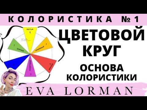 Видео: 1 Урок Основы Колористики / Цветовой круг / Уроки по окрашиванию волос / Правила окрашивания волос