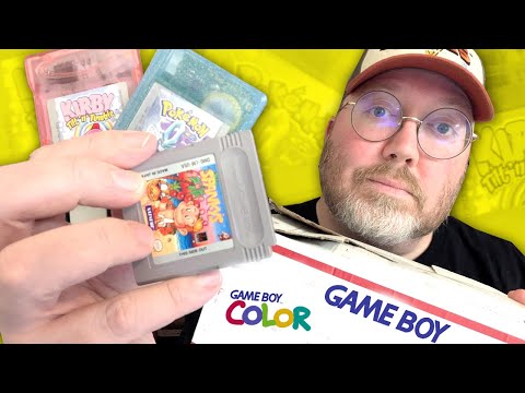 Видео: Я думал, что потерял эту коробку с играми Game Boy.