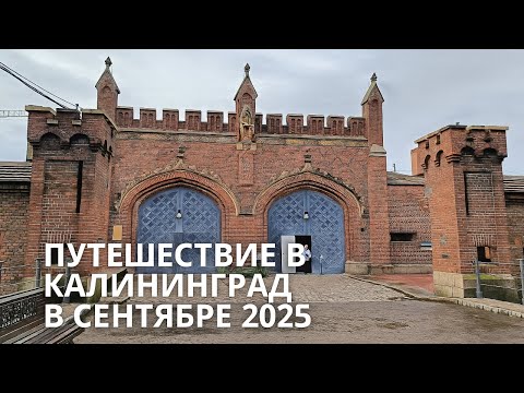 Видео: Путешествие в Калининград в сентябре 2025