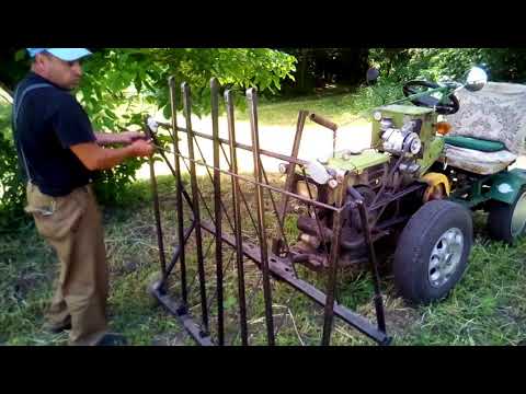 Видео: Волокуша для минитрактора !!!