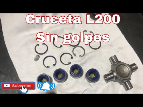 Видео: Замена крестовины на Mitsubishi L200