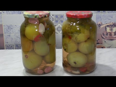 Видео: Готовлю каждый год! ЗЕЛЕНЫЕ помидоры на Зиму Маринованные Томаты  Кулинарный Клуб