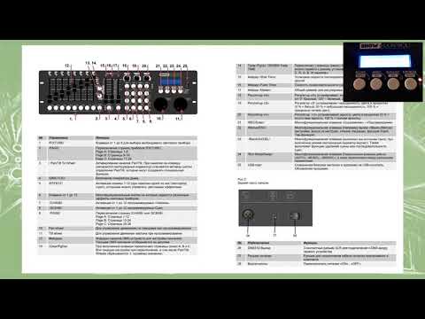 Видео: Вебинар посвящен обзору DMX-контроллера Involight ShowControl.
