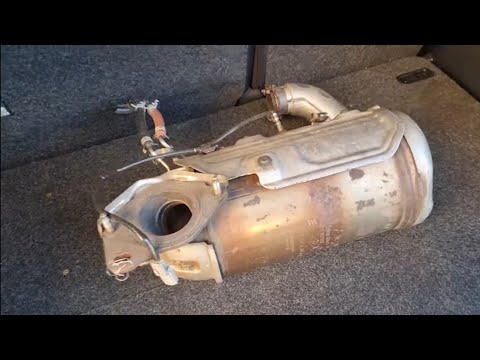 Видео: Как выглядит сажевый фильтр к9к 1.5 dci Renault-Nissan.
