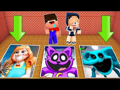 Видео: НУБ И ДЕВУШКА ПРО ПРОТИВ СТРАШНЫЕ ЯМЫ МОНСТРОВ В МАЙНКРАФТ! МИСС ПРИЯТНОСТЬ КЕТНАП ИЗ ПОППИ ПЛЕЙТАЙМ