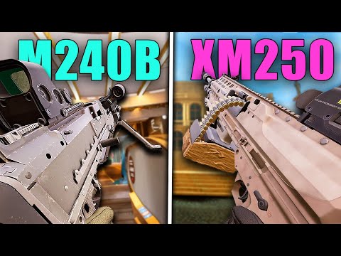 Видео: M240B против XM250: решающее противостояние | Призраки Табора